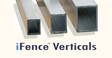 Four Different Vertical Picket Sizes