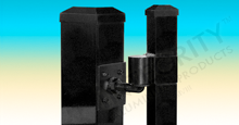 Titan Durable Hinge Systems For Large Gates Using 4 inch Square Posts