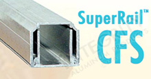SuperRail Aluminum Concealed Fastner System For Hand Rails