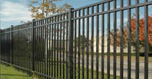 San Marino Aluminum Industrial Fencing 