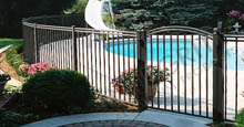 Boca Grand Aluminum Pool Gate and Fence Meets B.O.C.A. Pool Safety Code