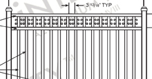 Camarillo Aluminum Fences and Gates Schematics