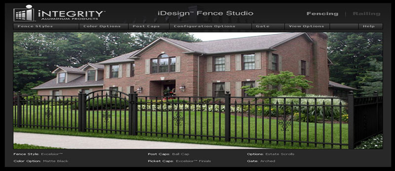 Online Software To Design Fencing and Gates Into Your Landscape