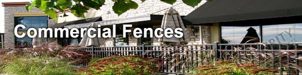 Providence Commerical Grade  Perimeter Aluminum Fence Panel